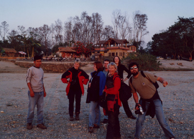 334 The gangs all here-Sauraha.jpg